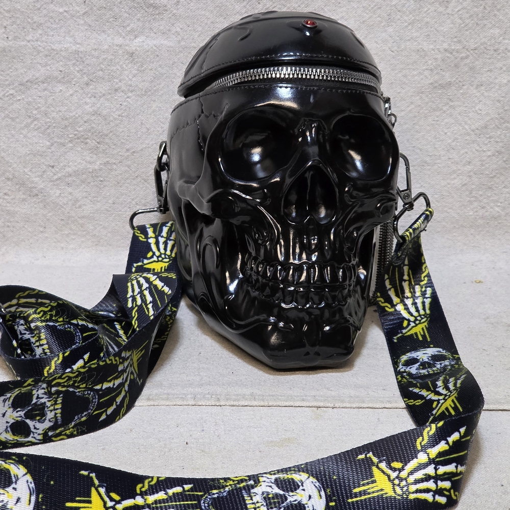 Black Skull Crossbody Bag- KIISY Bag